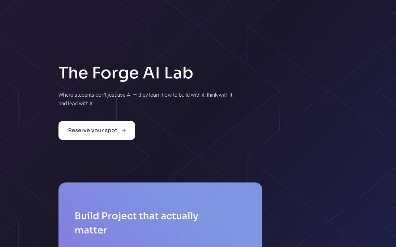 The Forge AI Lab